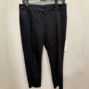 Black dress pants 
47% cotton
49% polyester 
Size 6